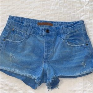 JOE'S button fly "vintage collection" shorts